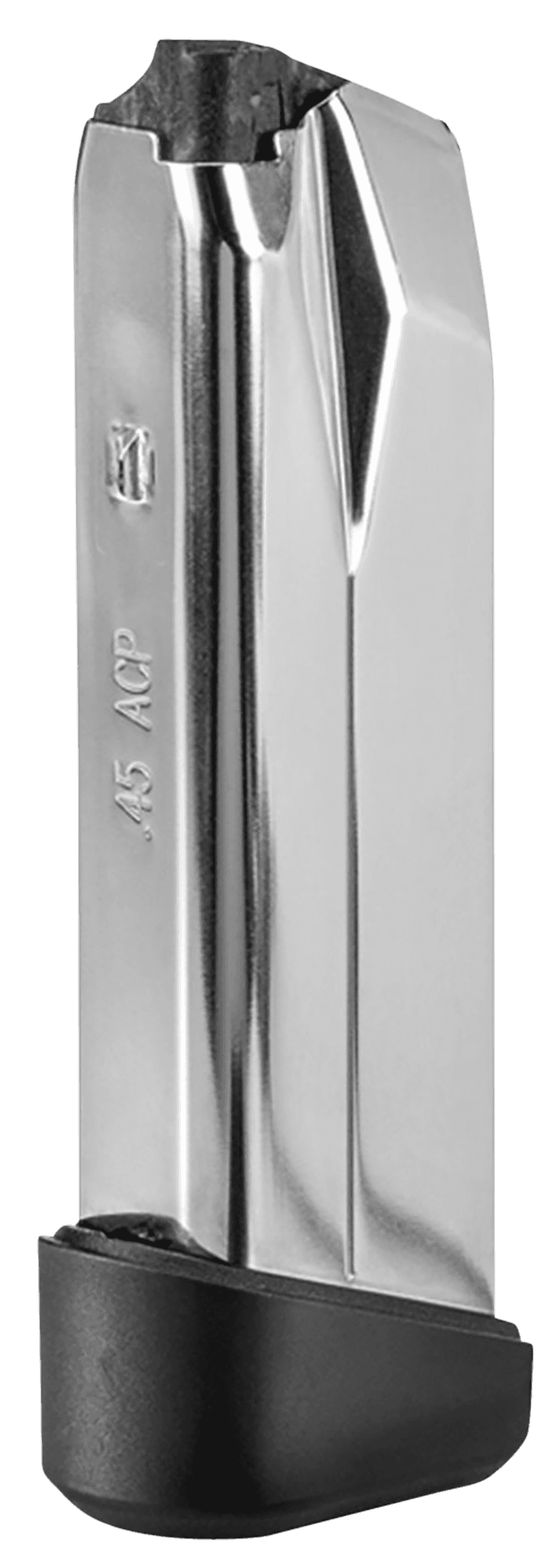 FN 10rd 45 ACP Stainless Steel Magazine with Polymer Flush Floorplate for FN 545