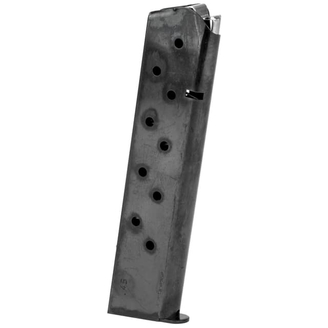 Mec-Gar 1911 Magazine 10 Round Capacity Blued 45 ACP MGCG4510B