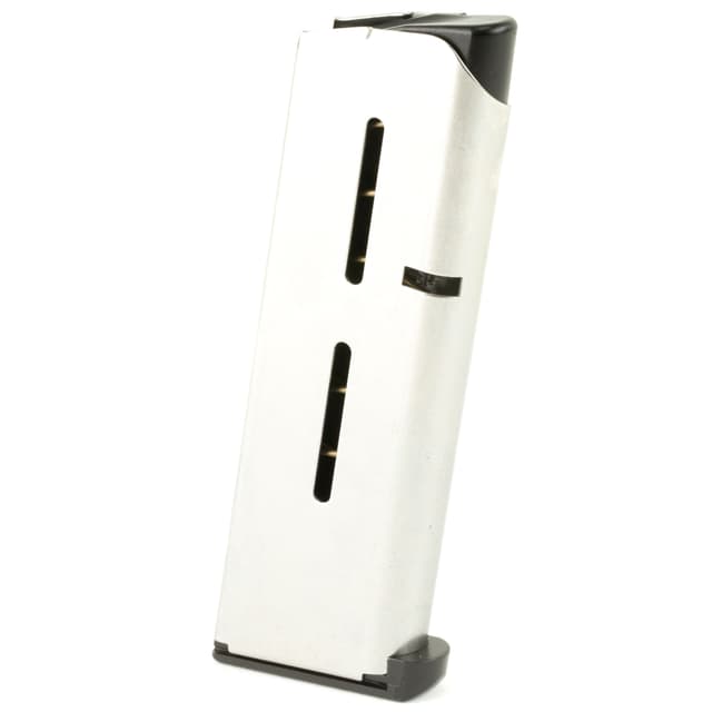 Wilson Combat 47OXC 1911 Magazine 45 ACP Stainless Steel 7 Rounds Fits Officer