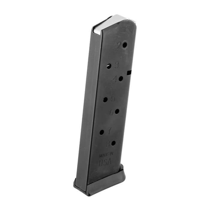 Brownells 45 ACP 1911 Magazine 8-Round Stainless Steel Compatible with 1911