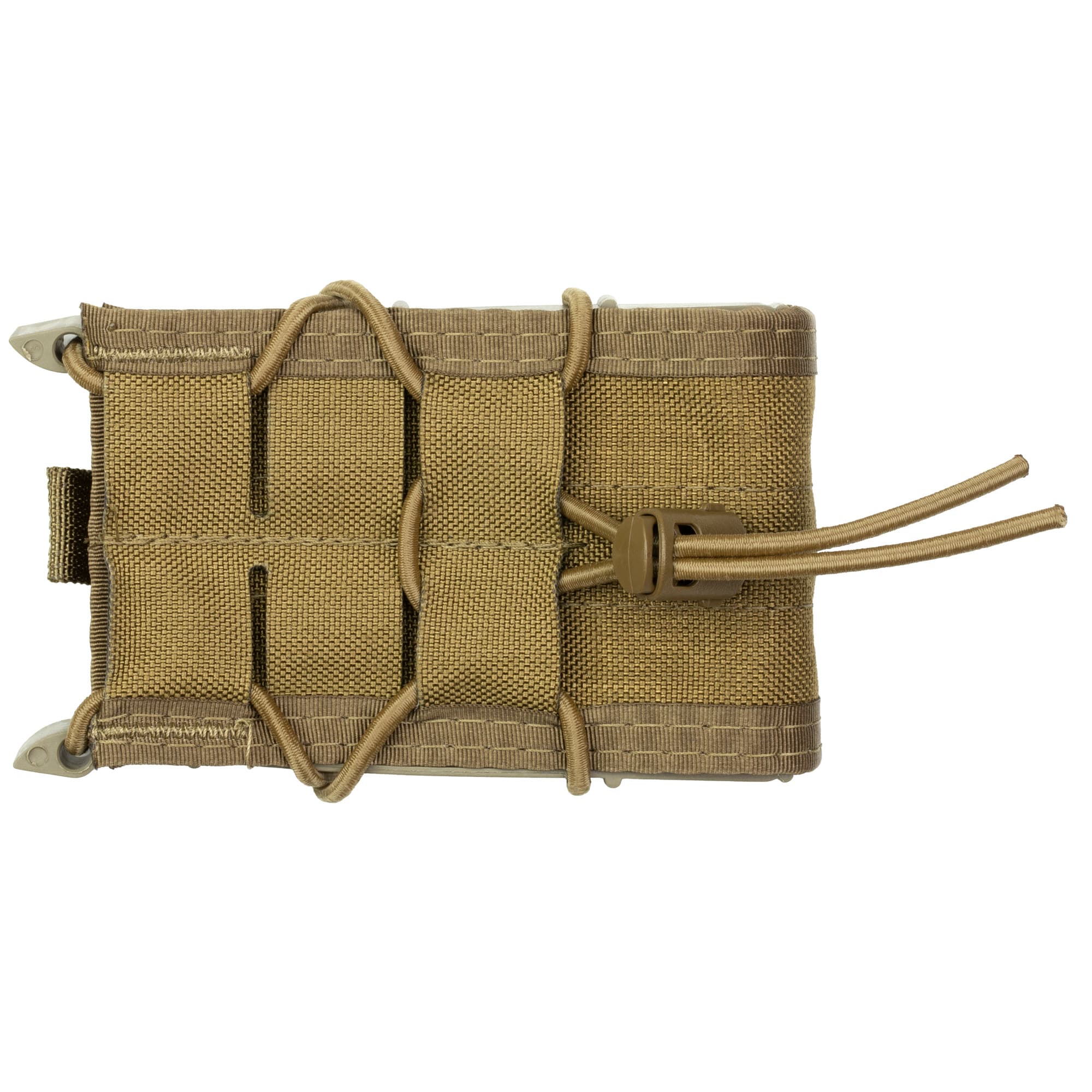 High Speed Gear 11TA00CB TACO Mag Pouch Single Coyote Brown Nylon MOLLE Compatible w/ Rifle