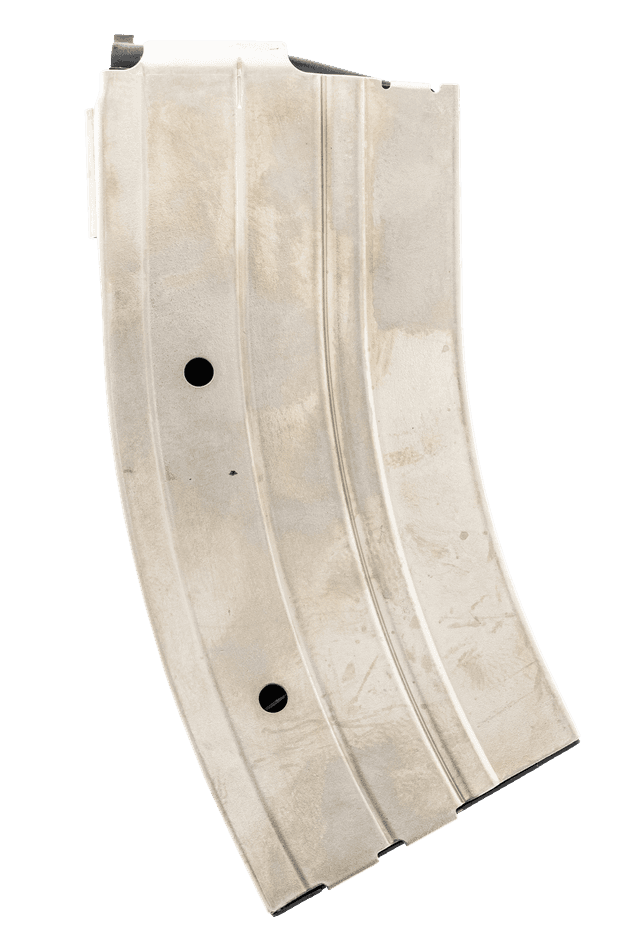ProMag Mini-30 7.62x39mm 20 Round Nickel Plated Magazine for Ruger Mini-14