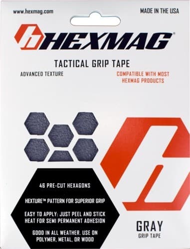 Hexmag Gray Grip Tape Slip-Resistant Textured Control for Firearm Magazines