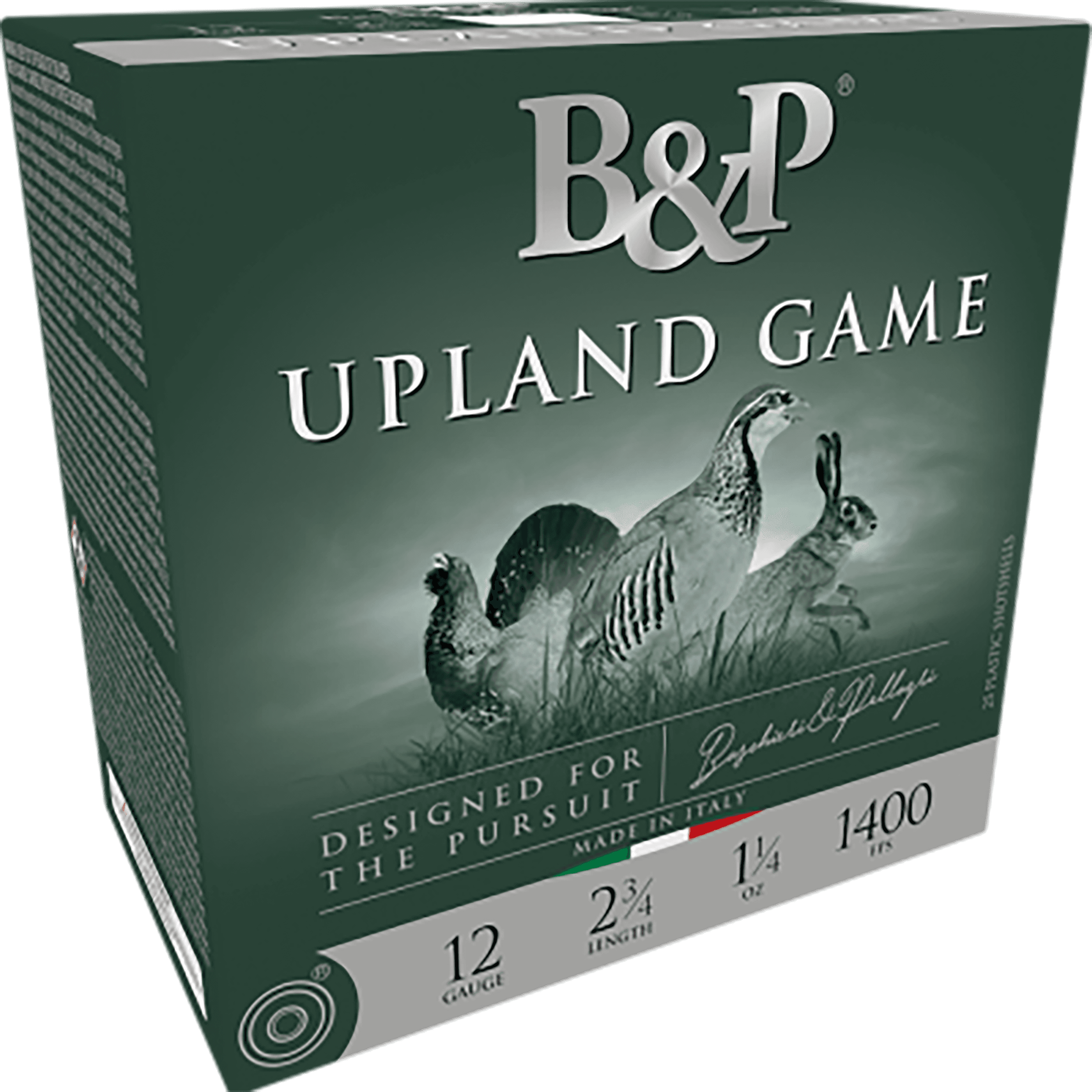 B&p Ammunition 12B1UP8 Upland Game Classic 12Gauge 2.50" 1oz 8Shot 25 Rounds