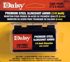 DAISY SLINGSHOT AMMUNTION - 998114-612