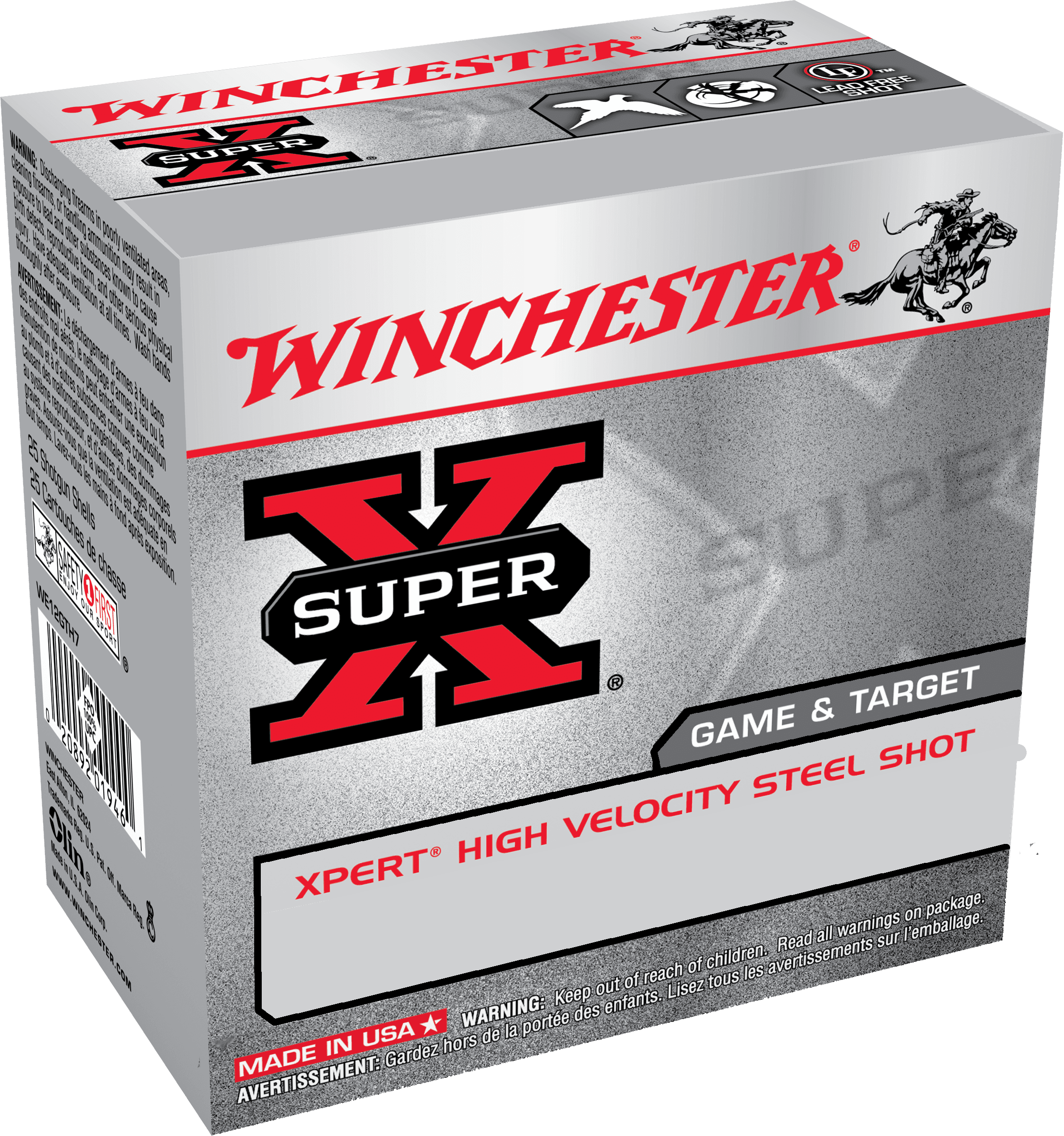 Winchester Super X Xpert 12 Gauge High Velocity 1 1/8 Ounce 25 Rounds