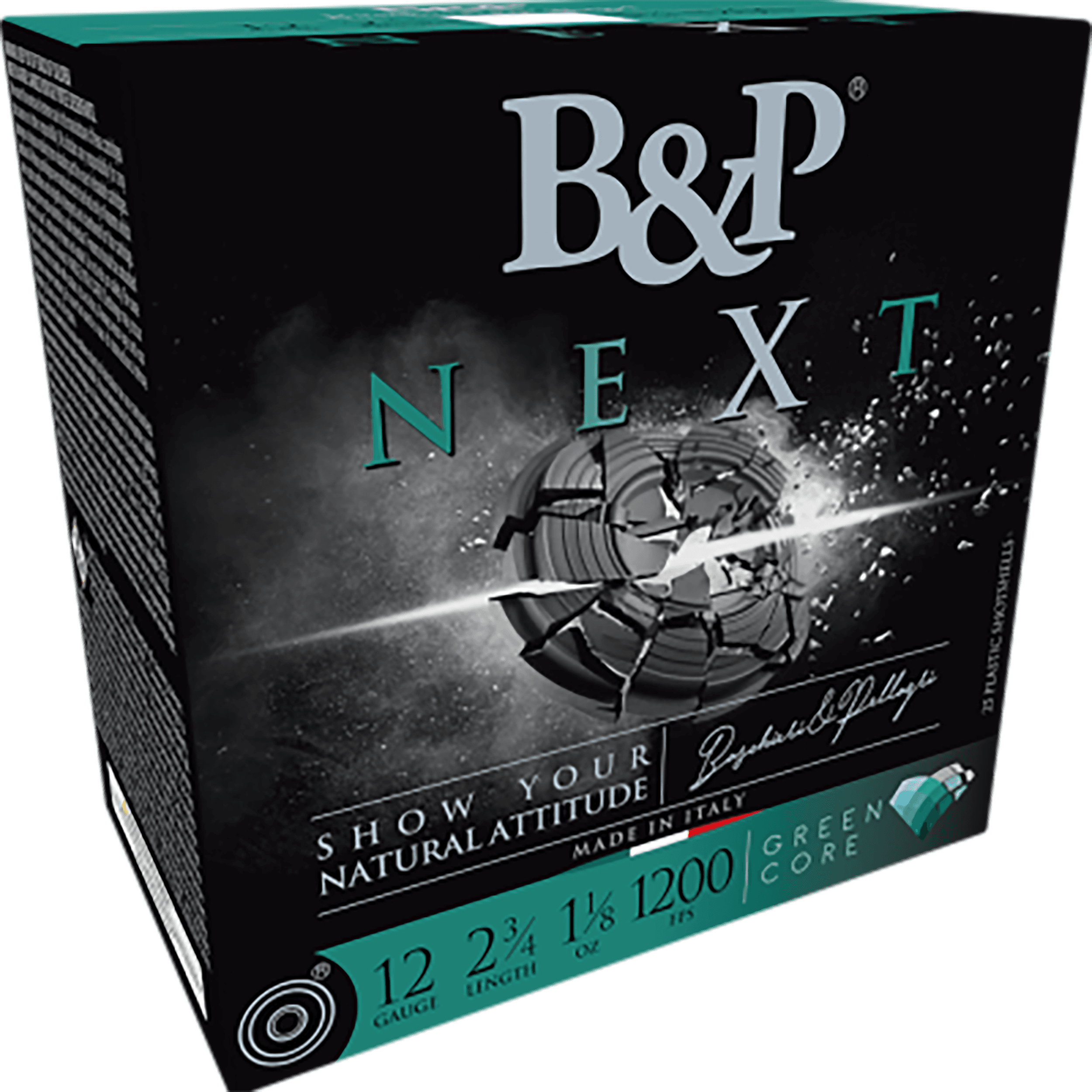 B&p Ammunition 12B18NX8 Next 12Gauge 2.75" 1 1/8oz 8Shot 25 Rounds