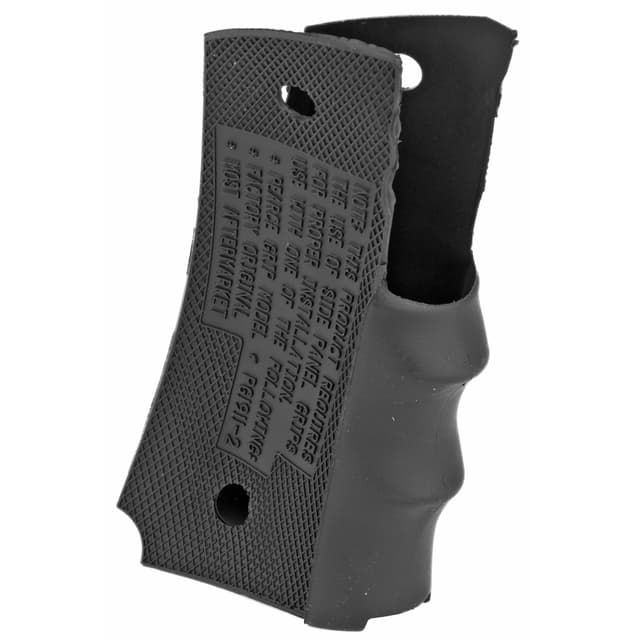 Pearce Grip PG19111 Finger Groove Insert Rubber for 1911 Government Model