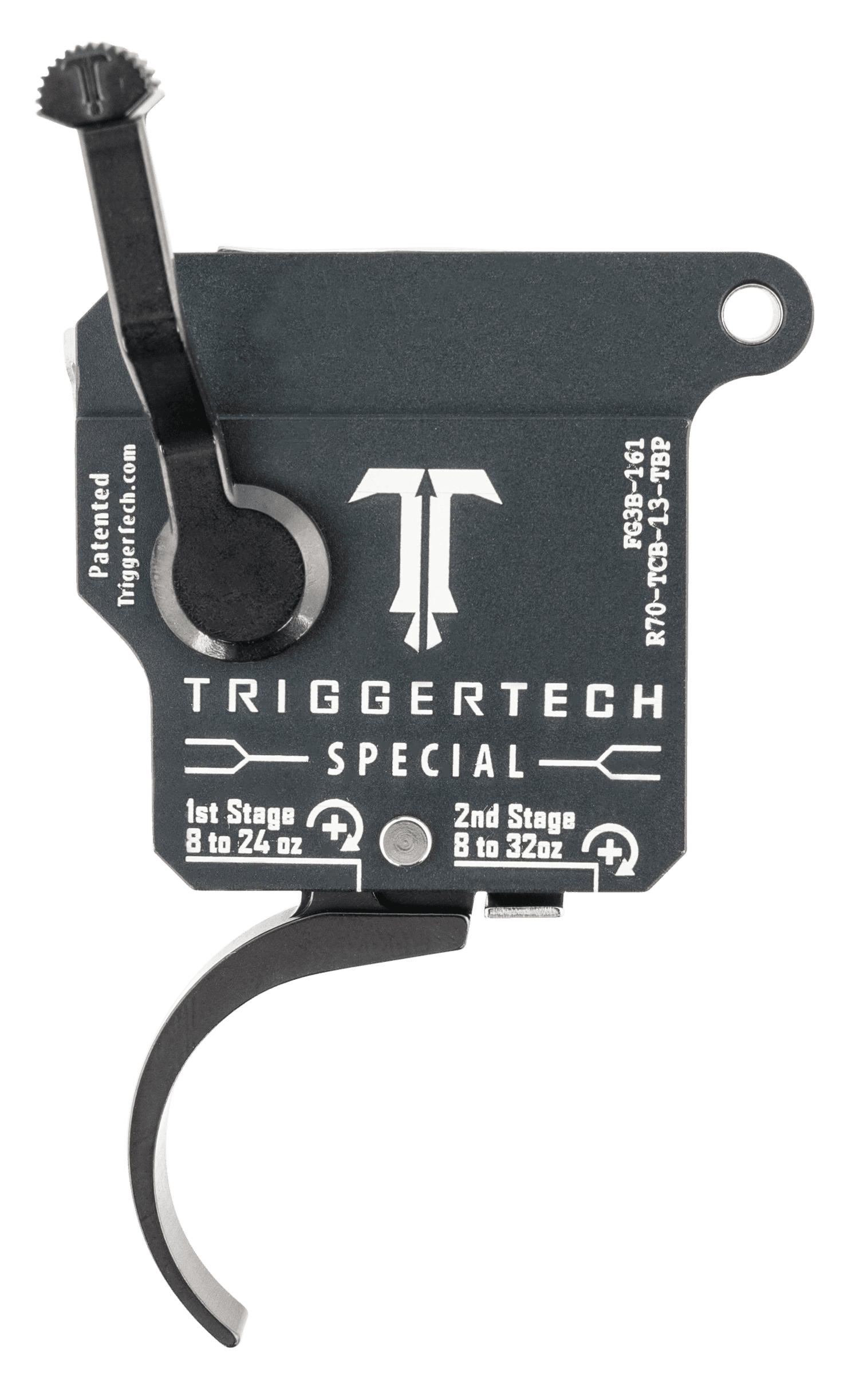 TriggerTech Rem 700 Special Two Stage Trigger PVD Straight Flat Top Safety
