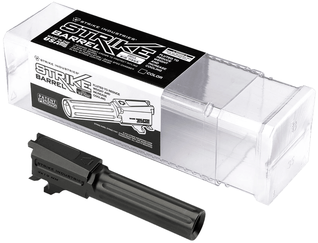 Strike Industries P365-BARREL Replacement Barrel 9mm Luger 3.10" Fluted Nitride