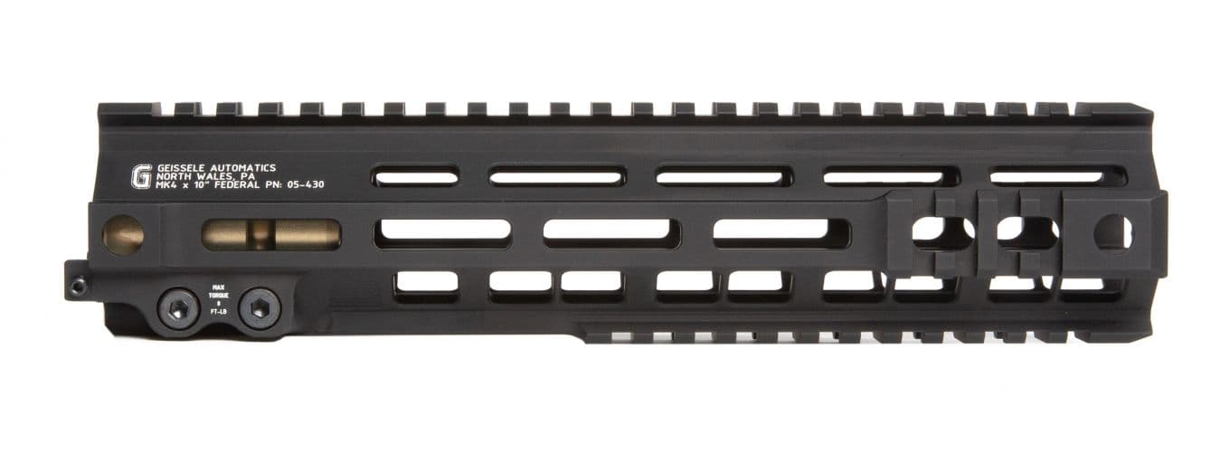 Geissele Super Modular Rail MK4 M-LOK Handguard 10" AR-15 Rail