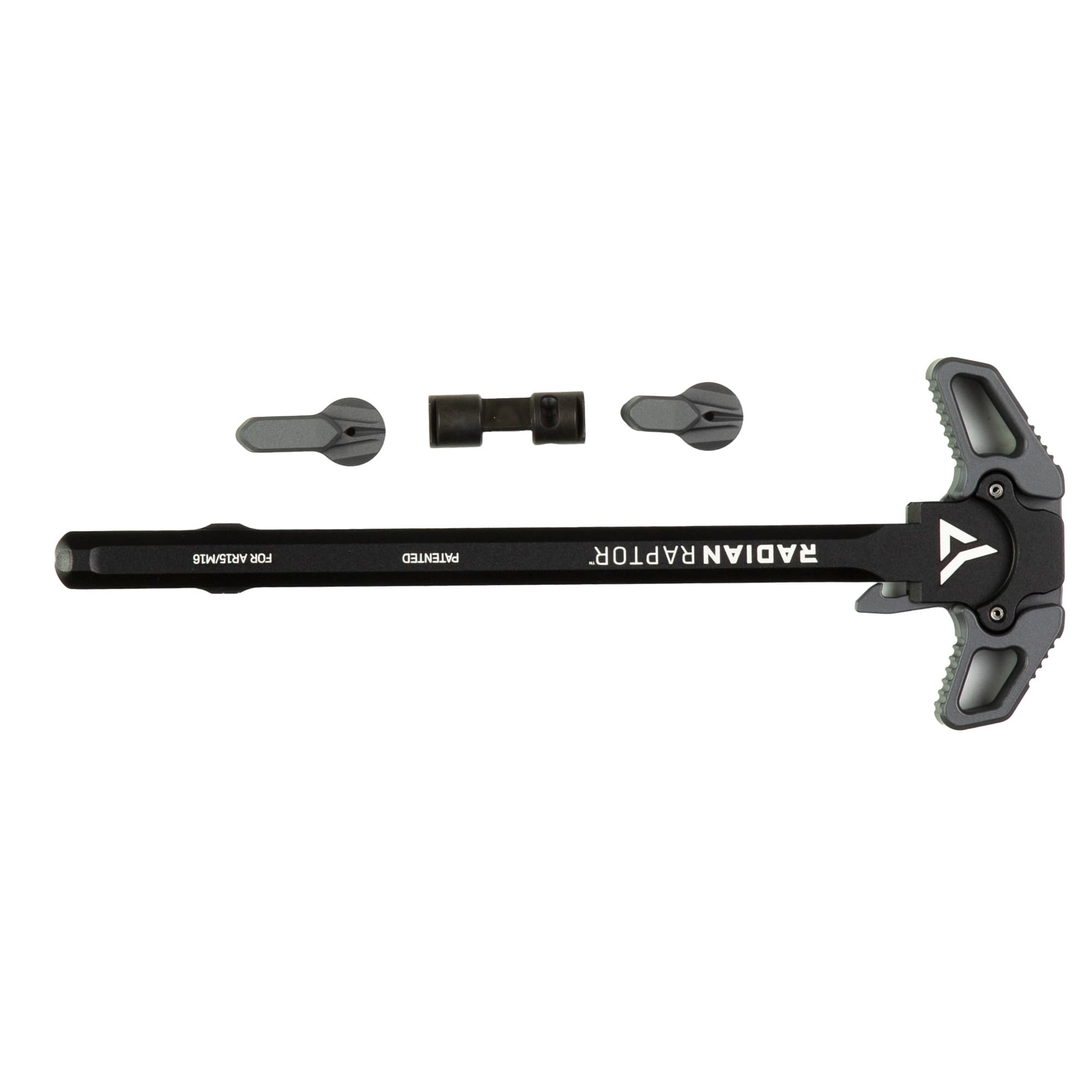 Radian Weapons Raptor Charging Handle and Talon Safety Gray Ambi Controls AR-15 M16