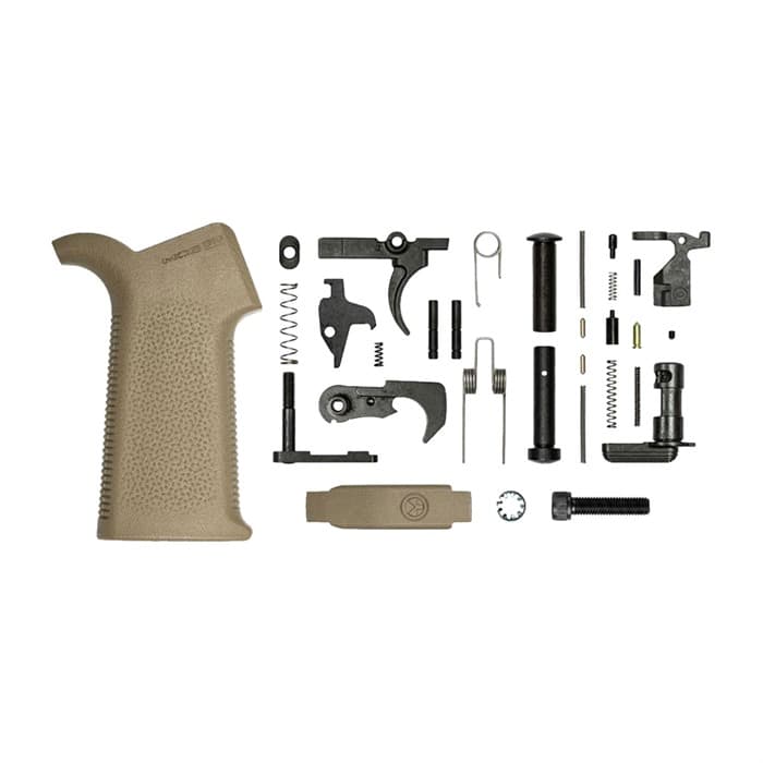 Aero Precision AR15 Lower Parts Kit with MOE SL FDE