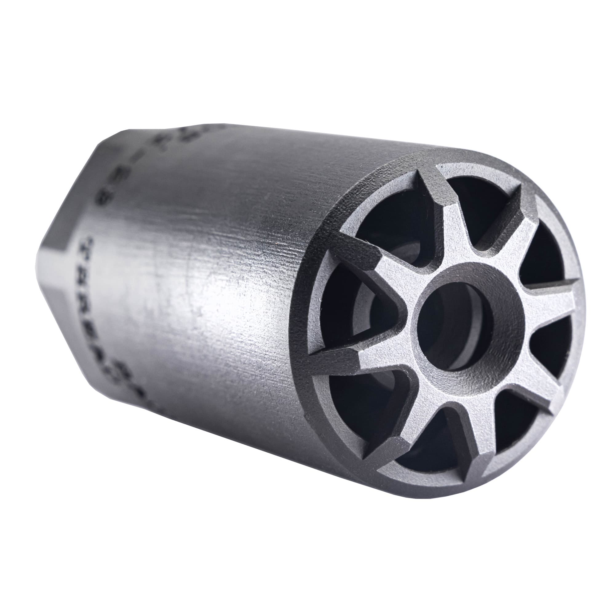 Sharps Bros Badlands Muzzle Brake 1/2x28 2.75in 1.50in Nitride MultiCal