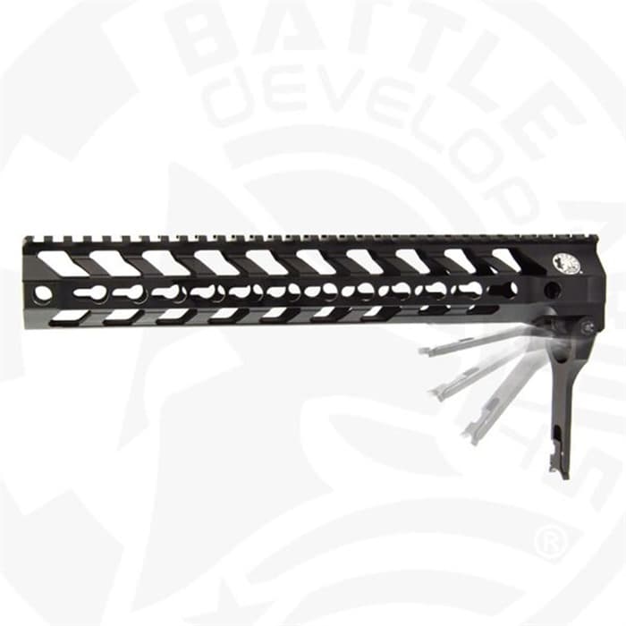 Battle Arms Development 12in Switch Rail BAD Edition AR-15 Keymod Aluminum