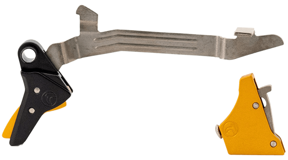 Timney Triggers Alpha Competition Gold Straight Trigger Compatible with Glock Gen3-4