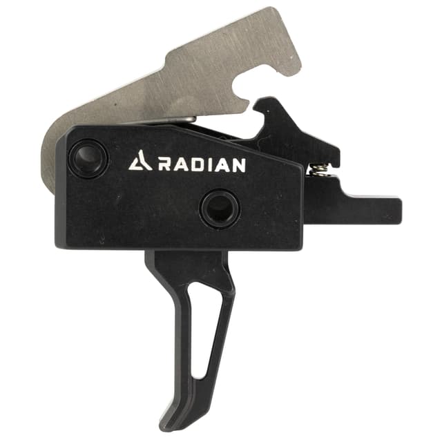 Radian Weapons ACC001 Vertex Flat Bow Single-Stage, Flat Face, 3.50-4 lbs, Black, Fits AR-Platform