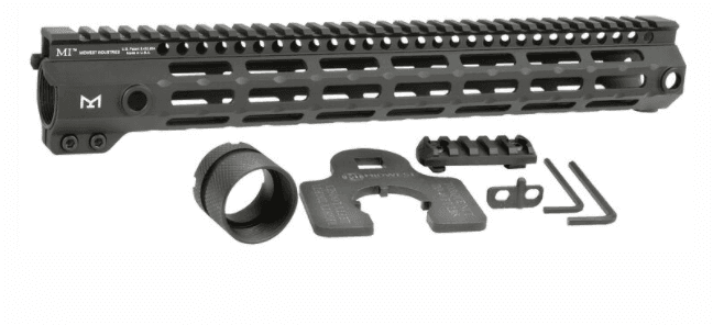 Midwest Industries M-Series Gen 4 AR-15 Aluminum Handguard 14" M-LOK Picatinny Rail