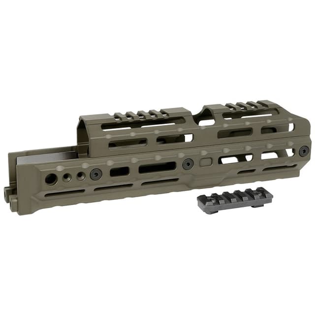 Midwest Industries AK Alpha M-Lok Handguard 10" Olive Drab Green AK-47 AK-74