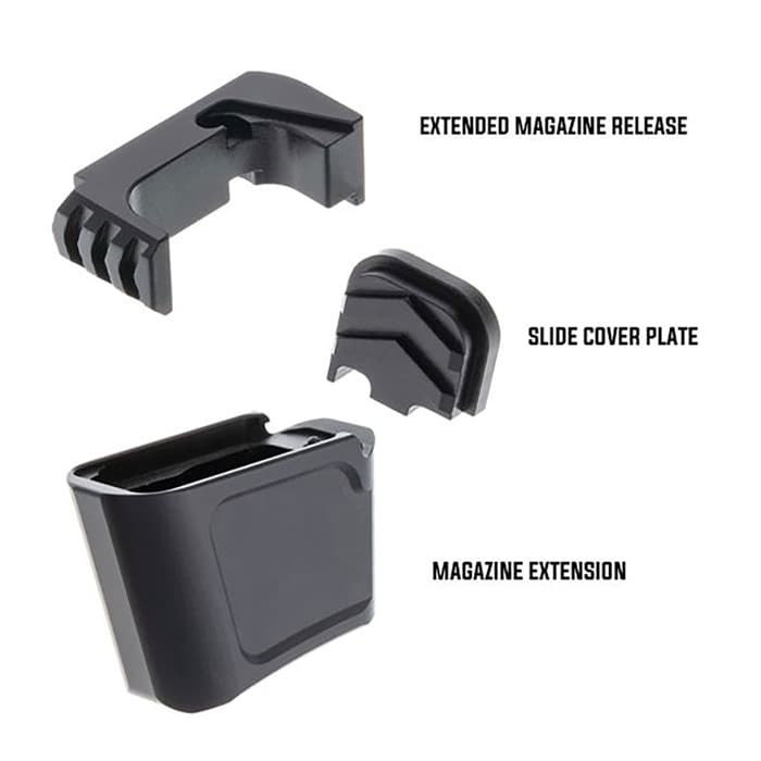 Tyrant Designs Glock 43 Slide Cover Plate Drop In Fit Optics Ready