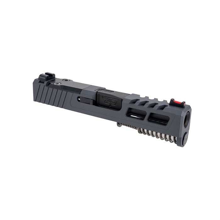 Zaffiri Precision ZPS.2 Glock 43 43X 9mm Optic Ready Slide Shield RMS Gray