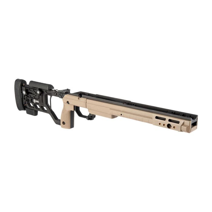 Kinetic Research Group Tikka T3x Chassis Folding Stock Flat Dark Earth T3x Short