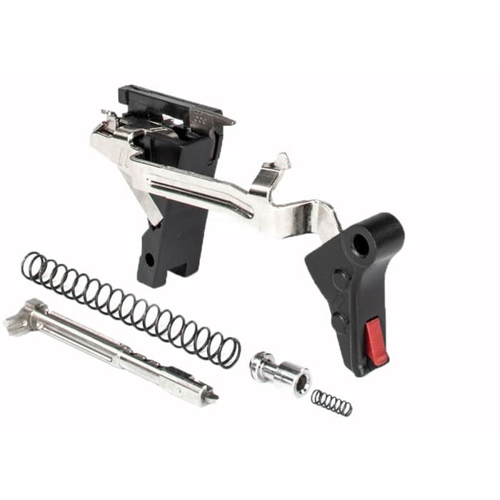 ZEV Technologies Pro Flat Face Trigger Ultimate Kit Glock Gen 1-3 9mm Red