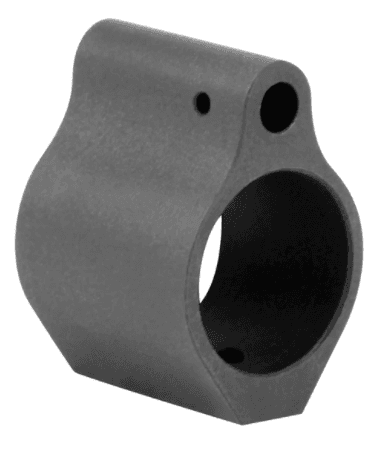Aim Sports Low Profile Gas Block 0.750 in Two Set Screws Steel Matte AR15