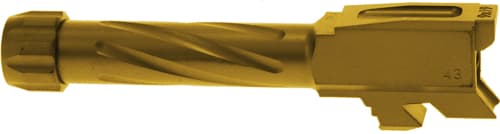 Rival Arms Precision V1 DropIn Barrel Glock 43 3.41in 416R Gold PVD