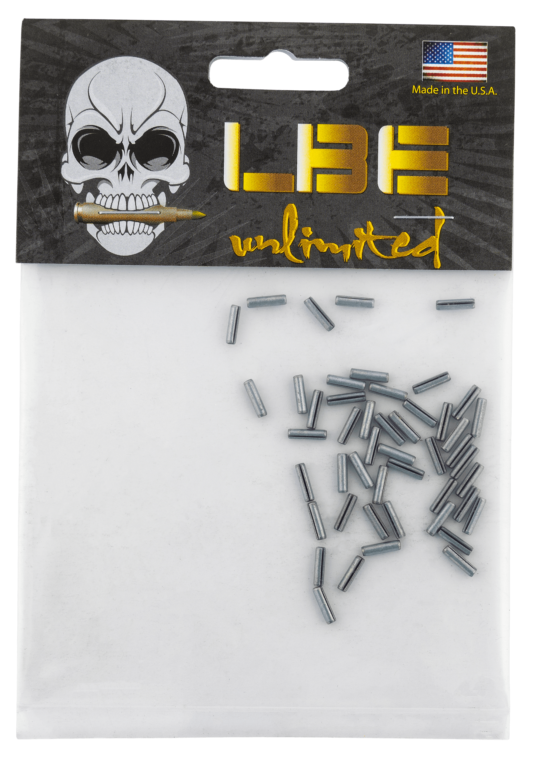 Lbe Unlimited Gas Tube Roll Pins 50 pc for Ar15