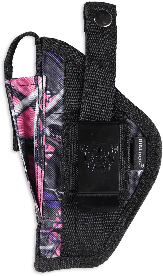 Bulldog FSN3MDG Extreme OWB Muddy Girl Camo Nylon Belt Loop/Clip Fits Taurus Millennium Fits 2.50-3.75" Barrel Ambidextrous