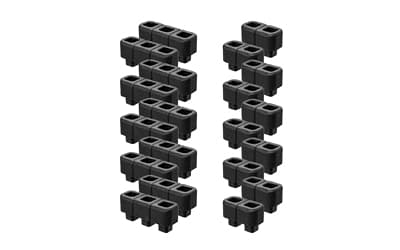 Magpul MAG1302-BLK DAKA Grid Organizer Black Polypropylene for Pelican 800 Vault Double Rifle Case