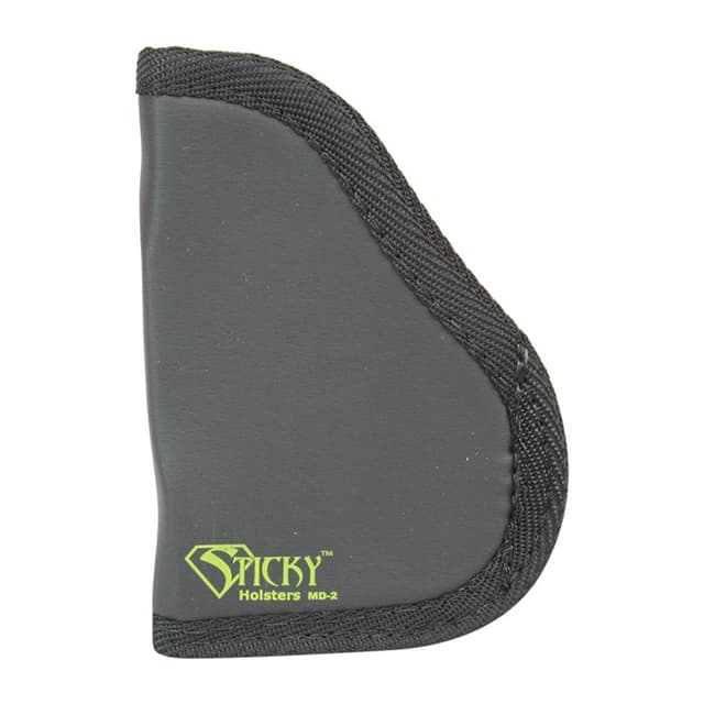 Sticky Holsters MD2 MD-2 Black/Green Latex Free Rubber Fits S&W Shield Ambidextrous