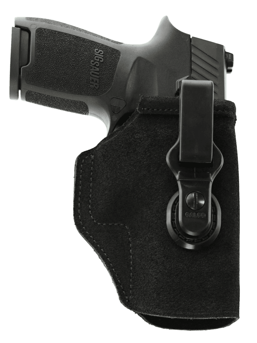 Galco TUC164B Tuck-N-Go 2.0 IWB Black Leather UniClip/Stealth Clip Fits S&W J Frame 3" Ambidextrous