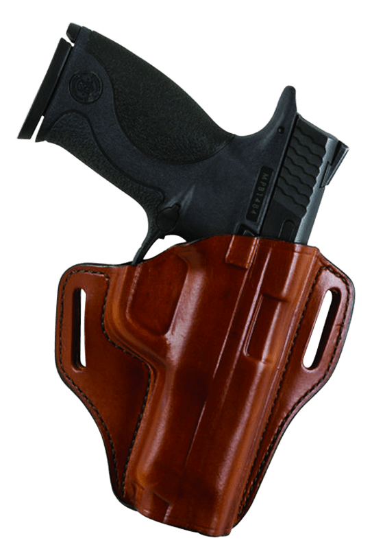 Bianchi 23944 57 Remedy OWB Size 10A Tan Leather Belt Slide Fits Colt 1911 Officer Right Hand