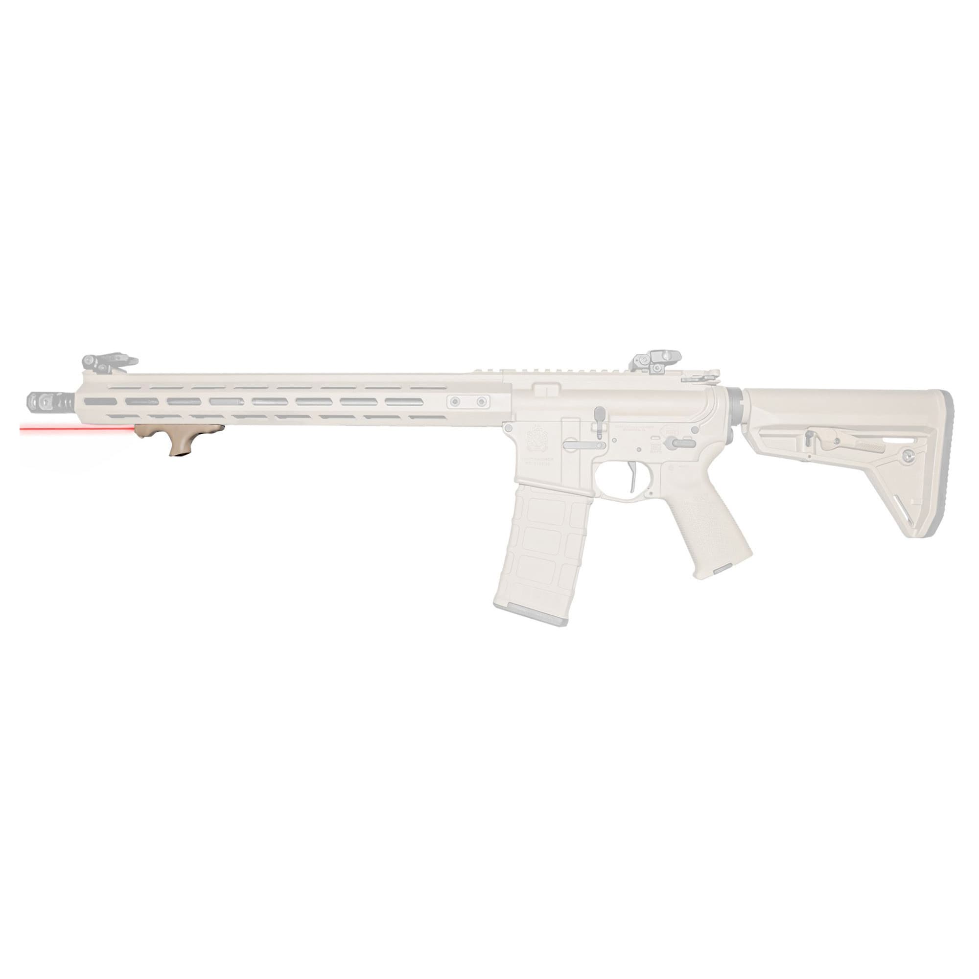 Viridian 912-0061 HS1 AR Hand Stop Red Laser with Picatinny Rail Adapter HS Series Flat Dark Earth