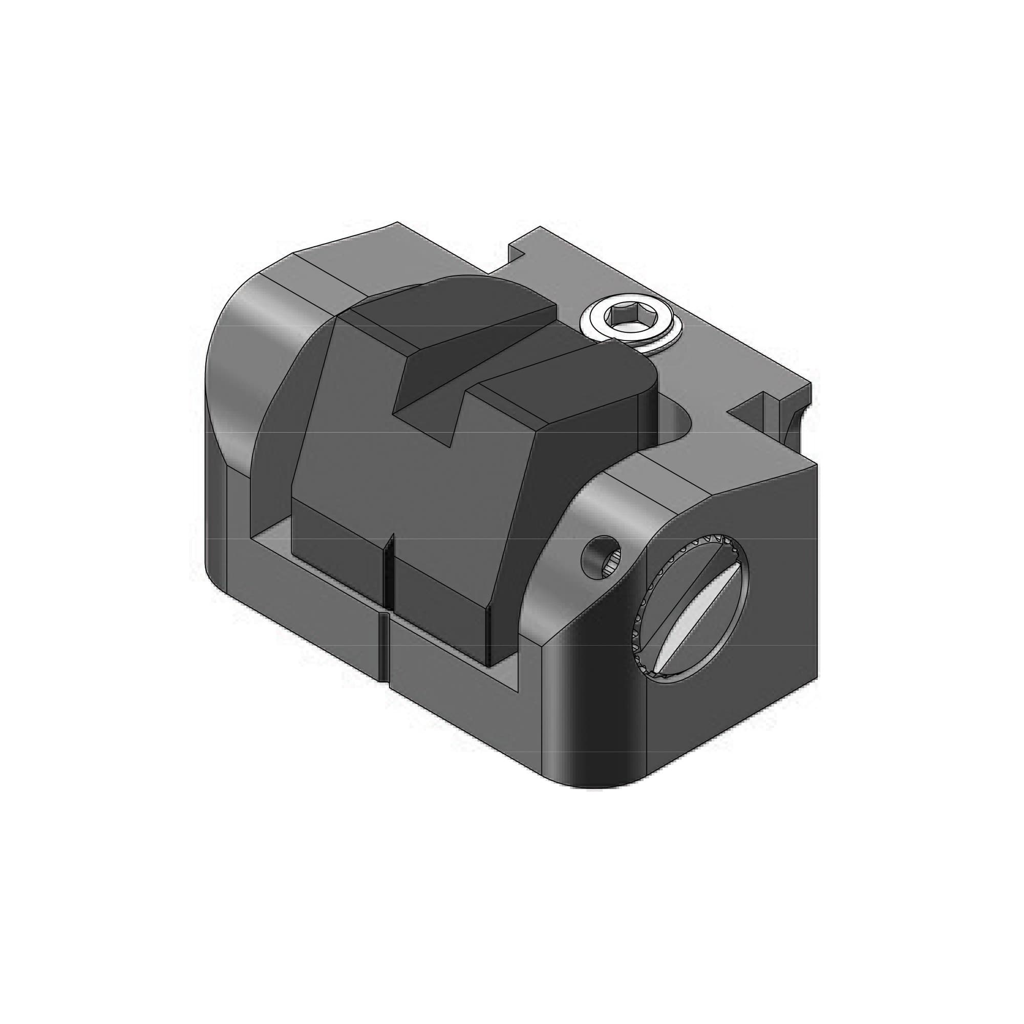 Leupold DeltaPoint Pro Rear Iron Sight Co-Witness Matte Aluminum