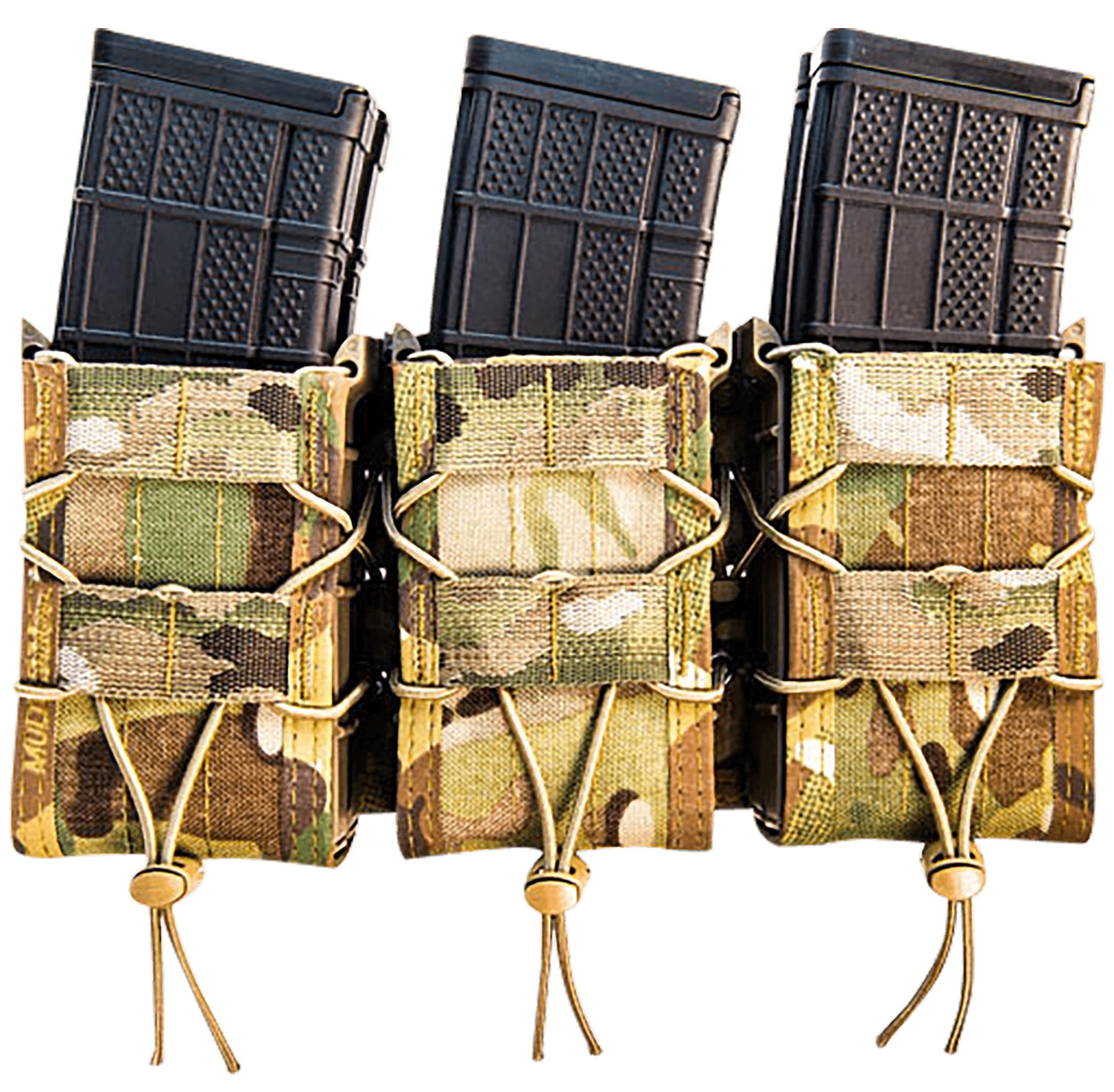 High Speed Gear 45X2R0MC TACO X2R Shingle MultiCam Nylon, Triple Shingle (3 Rifle), Fits MOLLE