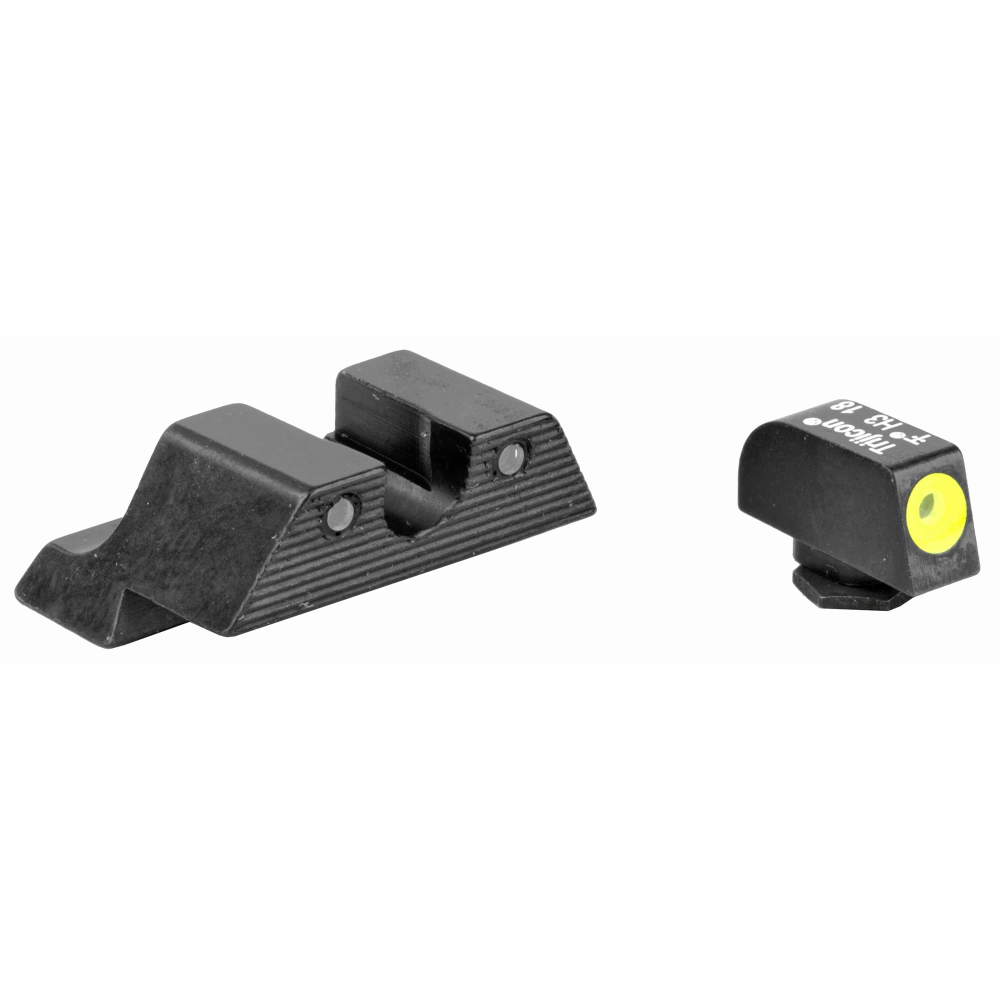 Trijicon HD Night Sights Glock 20/21 Green Tritium Yellow Front Outline Rear