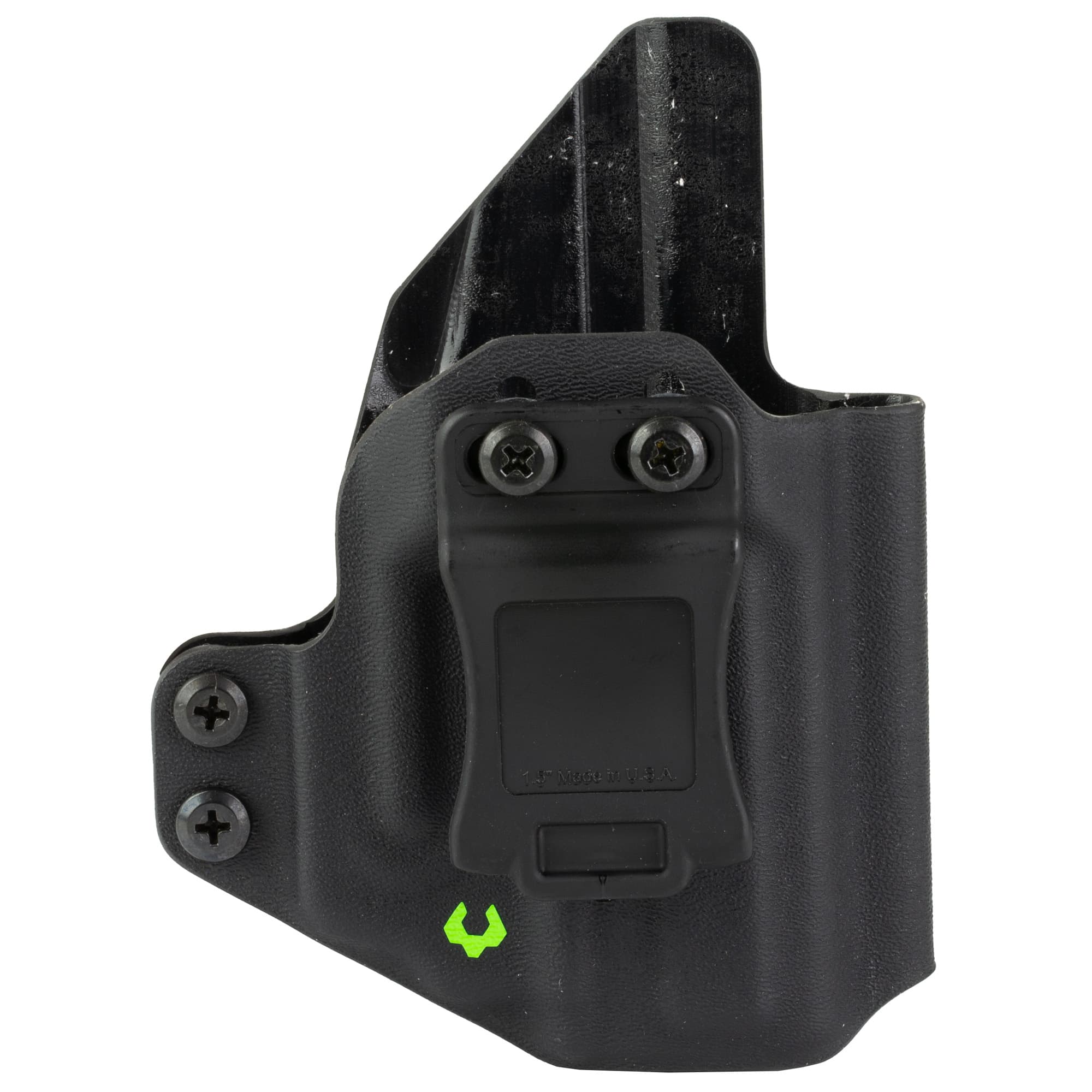 Viridian 951-0011 Kydex IWB Black Kydex Belt Clip Fits Springfield Hellcat OSP Right Hand