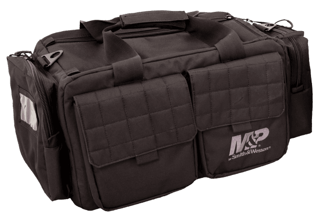 M&P Accessories 110023 Officer Tactical Range Bag 22" Black Nylon