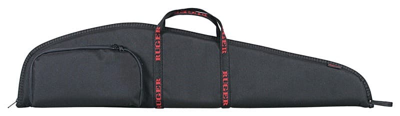 Ruger 27140 Rifle Case 40" Black Endura w/ Red Ruger Logo Accessory Pocket & Foam Padding