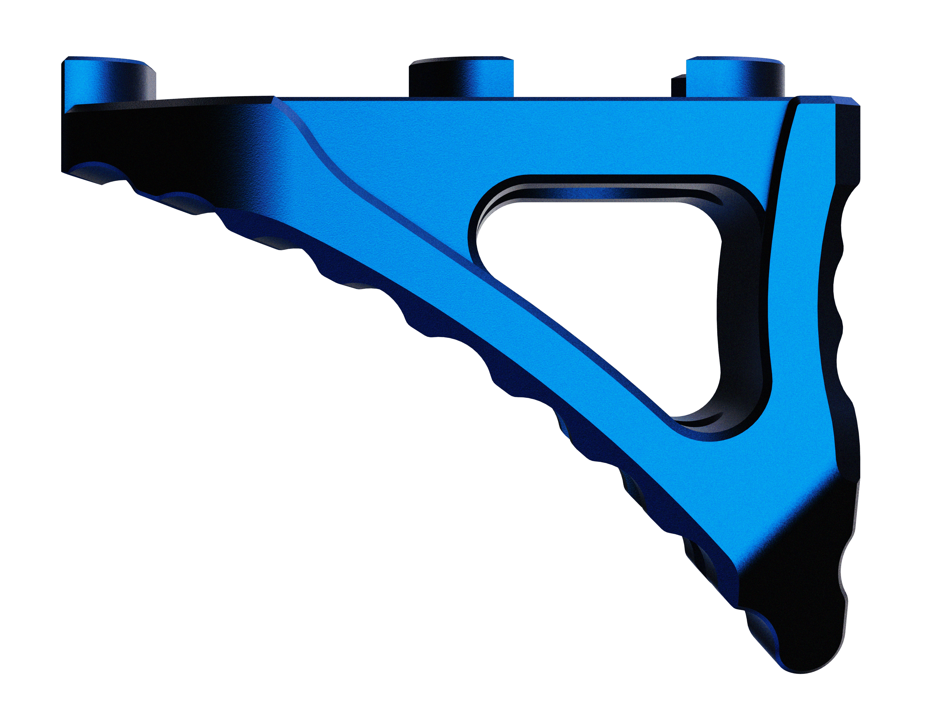 Rise Armament Micro Hand Stop Patriot Blue Aluminum for M-LOK Handguard