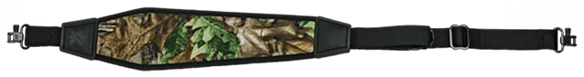 GrovTec US Inc GTSL66 GT made of Realtree Xtra Green Nylon with 48" OAL, 1" W, Adjustable Design & Swivels for Rifle/Shotgun