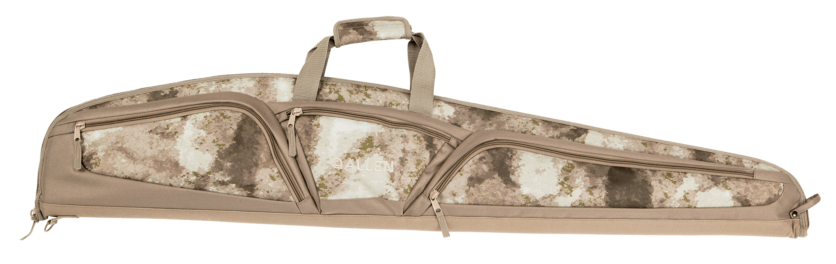 Allen 67948 A-Tacs Scoped Rifle Case 48" A-TACS AU Endura w/Foam Padding & 3 Accessory Pockets