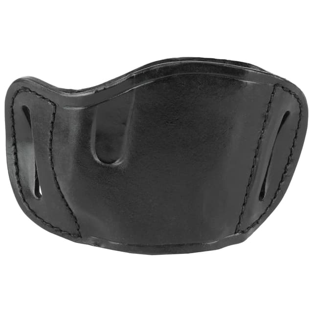 Bulldog MLBL Molded OWB Black Leather Belt Slide Fits Glock Fits Ruger P85 Fits S&W M&P 40 Right Hand