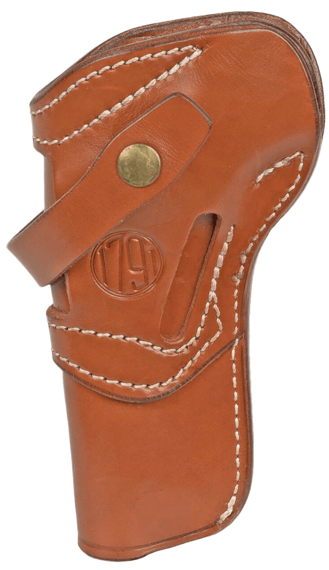 1791 Gunleather SARVH65CBRA RVH5.5 6.5 OWB Size 6.5 Classic Brown Leather Belt Loop Fits Ruger Wrangler/Colt SSA Ambidextrous