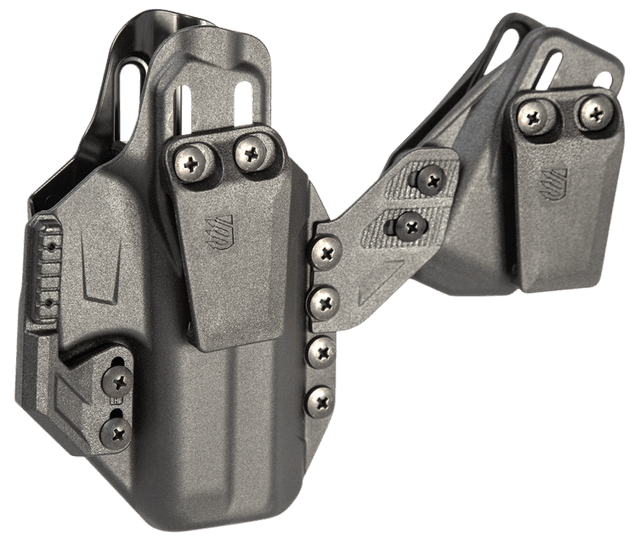 Blackhawk Stache Premium Holster Kit IWB Black Polymer Belt Clip Fits Colt 1911 Ambidextrous