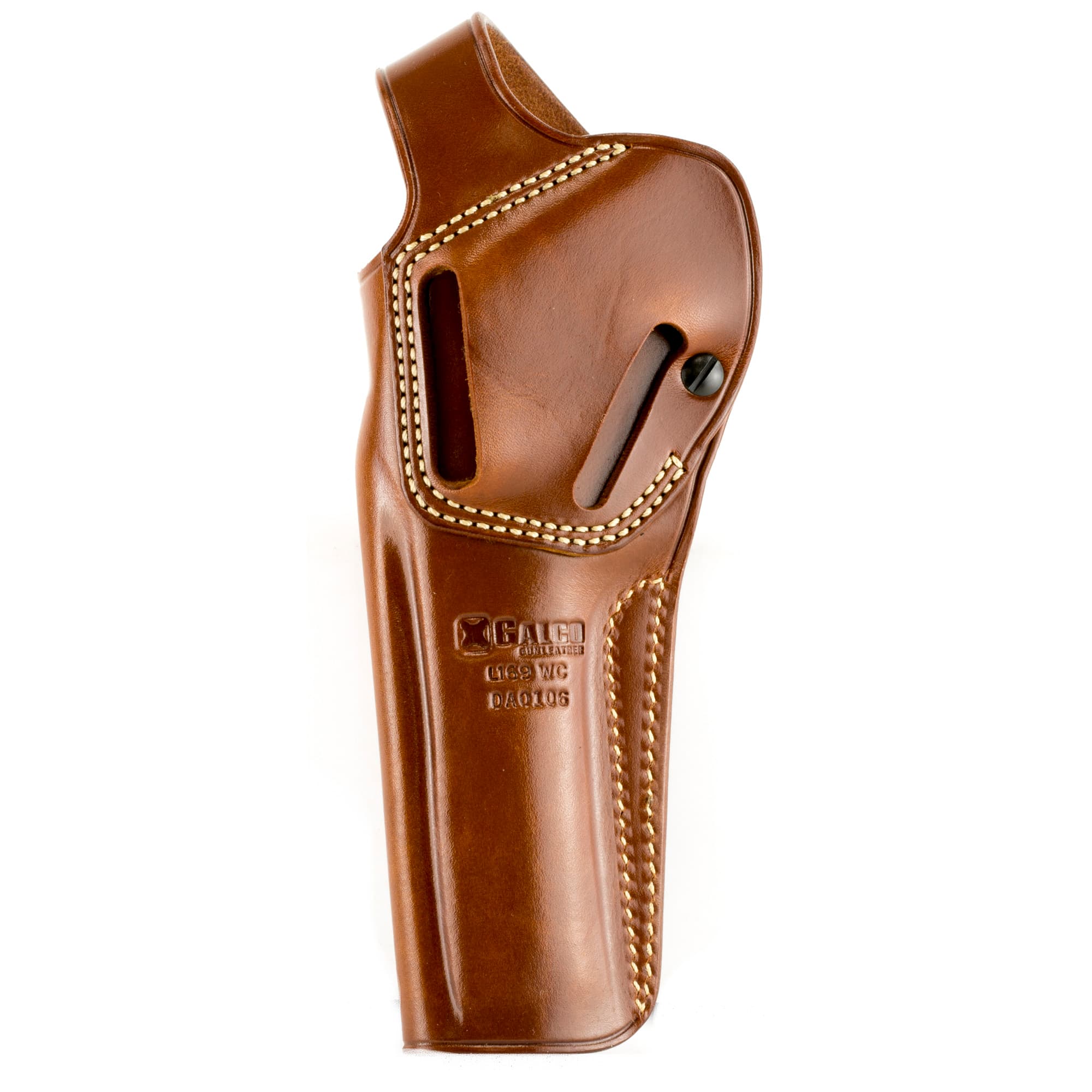 Galco DAO106 DAO OWB Tan Leather Belt Slide Fits S&W L Frame Fits 6" Barrel Right Hand