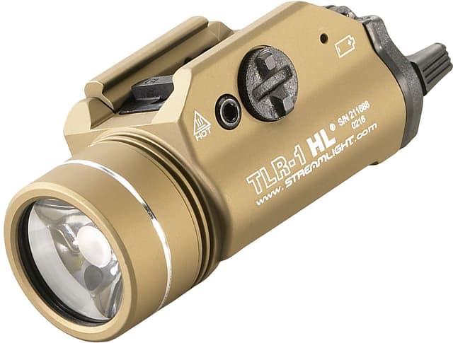 Streamlight TLR-1 HL Weapon Light FDE 1000 Lumens